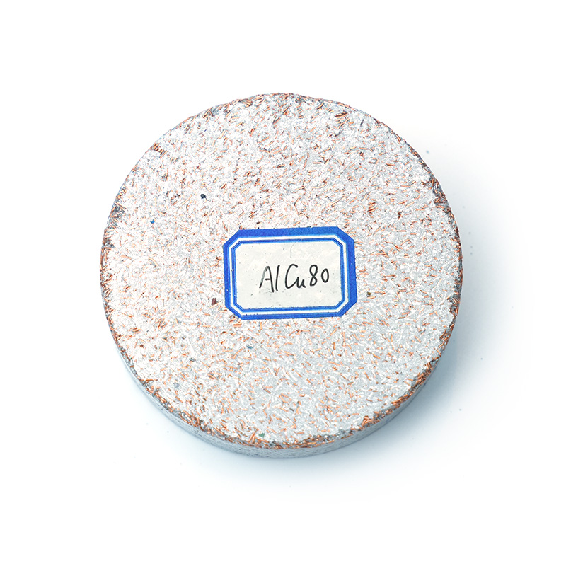 Kopertabletten voor het legeren van aluminium
