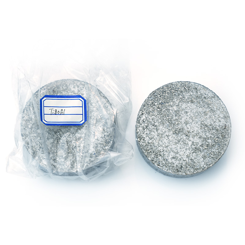 Titaniumtabletten voor het legeren van aluminium