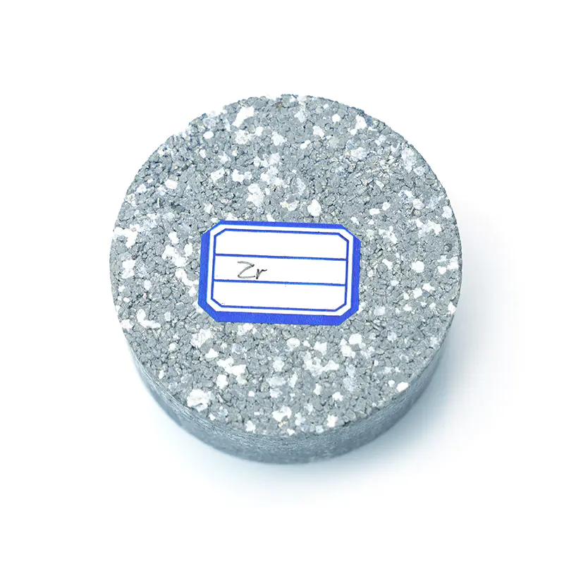 Zirkoniumtabletten voor het legeren van aluminium